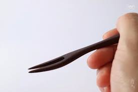 特製流線小叉 紫心木 筷子 刀叉 匙 抹刀 upon full 覆禾子 creema 手作 設計購物網站 fun crafts tableware chopstick