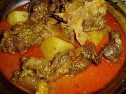 1.5 kg daging kambing/lembu 10 sudu besar rempah gulai kawah kelantan 1/2. Resepi Gulai Darat Kelantan Enak Dimakan Bersama Nasi Putih Atau Nasi Minyak Dari Dapur Kak Tie