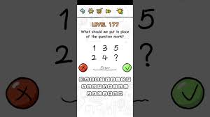 Why did the jazz singer, . Brain Challenge Puzzle Level 177 What Should We Put In Place Of The Question Mark Walkthrough Youtube