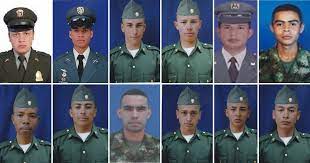 Mis tweets representan mis opiniones. Estos Son Los 11 Militares Y El Policia Muertos En El Ataque Del Eln