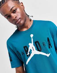 Teal jordan shirt best sale