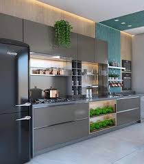 Pin By Anastasiya On Furniture Design Modern Kitchen Cabinet Design Contemporary Kitchen Design Kitchen Design