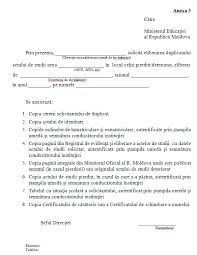 Adeverinta si cerere restanta alocatii. Ministerul EducaÈiei Culturii Èi CercetÄrii Guvernul Republicii Moldova