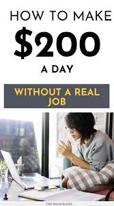 How To Make 200 Dollars Fast In One Day Pin On Extra Income Ideas