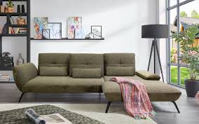 Kostenlose lieferung und montage⭐ sowie 0% finanzierung Wohnlandschaft Dover In Khaki Olive Longchair Rechts Inklusive Schwenkrucken Online Bei Hardeck Kaufen