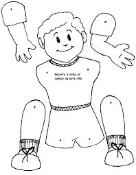 Resultado de imagen para PARTES DEL CUERPO DE UN NIÑO