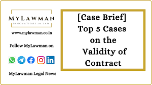 Rina ghose department of geography university of.· dr. Case Brief Top 5 Cases On The Validity Of Contract