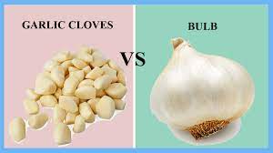 The clove of garlic starts off thin at the centre of the head, and as it gets further and further away from the centre, it also becomes wider. Garlic Clove Vs Bulb Thosefoods Com
