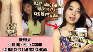 Untuk badan nina memang pakai cosmoderm vit e. 3 Lulur Mandi Paling Ngefek Cepat Memutihkan Kulit Tubuh Permanen Youtube