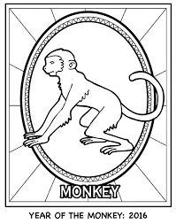 Free printable coloring pages for children that you can print out and color. Chinese New Year Year Of The Monkey Coloring Page Crayola Com