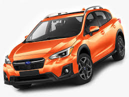 Subaru Xv Crosstrek 2018 3d Model Subaru 3d Model Model
