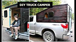 By emily lawrence rv guides. Diy Truck Bed Camper Tour A Homemade Camper Shell On A Toyota Tundra Youtube
