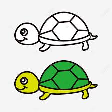 Colorear los elementos de una lista. Ninos Dibujados A Mano De Dibujos Animados Para Colorear Material De Vector De Tortuga Dibujos Animados Pintado A Mano Dibujado A Mano De Dibujos Animados Png Y Vector Para Descargar Gratis