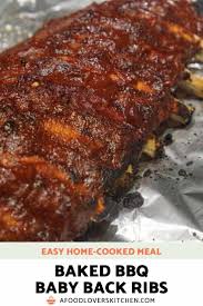 These Oven Baked Baby Back Ribs Cook In Just 2 Hours In The Oven And They Are Fall Apart Delicious Ski In 2020 Baked Ribs Recipe Easy Oven Baked Ribs Oven Cooked Ribs