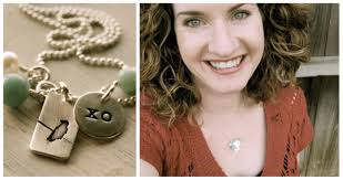 to stop rushing and remember that… {*new from up here necklace}