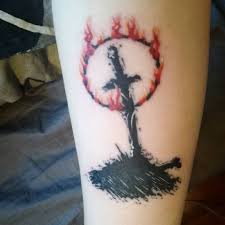 Peace sign tattoos come in a vast variety, sometimes incorporating other familiar symbols of faith and love such as a heart, flowers or dove, and. Uusi Leima Darksouls Bonfire Darksign Tattoo Darksoulstattoo Dark Souls Tattoo Soul Tattoo Metal Tattoo