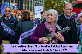 So it's not all about WASPi women. The impact of the lack of notice on all  of us, affected others too. Our husbands, partners, children, grandchildren  and parents. The loss of opportunity