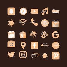 Brown And Orange Fall Aesthetic Ios 14 Widget Covers App Icons Iphone Covers Homescreen Icon Ios 14 Cute Covers In 2021 Cover App App Icon Iphone App Design