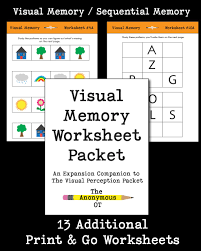 Play them free and keep the mind sharp. Visual Memory Worksheet Packet Your Therapy Source