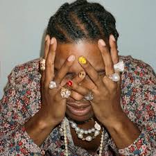 A$ap rocky has long been a trendsetter in men's fashion — most recently when it comes to his love of nail art. Smiley Face Nails Asap Rocky