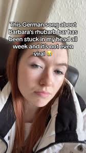 Rhubarb Barbara German