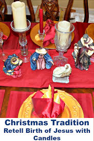 Jesus Birth With Candles Is A Fun Way To Retell The Story Of His Birth