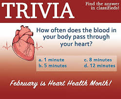 The latest news and information on heart health. Trivia For Feb 24 2018 Tsln Com