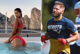 While the two time super bowl champion hasn't gone out publicly with anyone after adriana lima, he has been romantically involved with daiane. Julian Edelman Drops Comment On Rumored Girlfriend Daiane Sodre S Ig Swipe Sports