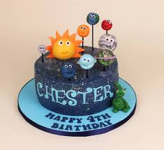 Planet Cake Of The Solar System Planet Cake Birthday Cake Kids Cute Birthday Cakes