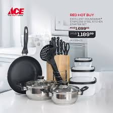 As our starter kit line continues to expand beyond our signature boxes, the commitment to outrageous quality at a reasonable price remains constant. A Complete Kitchen Ace Hardware And Home Centre Maldives Facebook