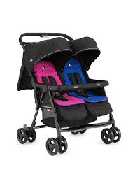 Joie Aire Twin Double Stroller Pink Blue Twin Strollers Baby Strollers Stroller