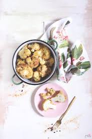 Beignets De Chou Fleur Aux Epices Orientales Et A La Coriandre Ou Un Bouquet Concentre De Gourmandise Poire Cactus