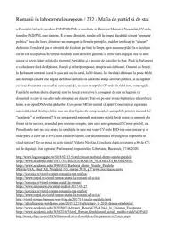 Raspuns oferit de adina popescu consilier juridic. Calameo Romanii In Laboratorul European 232 Mafia De Partid Si De Stat