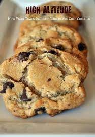 High Altitude New York Times Perfect Chocolate Chip Cookie Perfect Chocolate Chip Cookie Recipe High Altitude Chocolate Chip Cookies Cookies Recipes Chocolate Chip