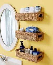 Whether you're working with a large or small bathroom, our mirrored cabinets, shelving options, and toilet roll storage boxes. Clever Storage Hacks To Make The Most Of Your Tiny Bathroom Better Homes Gardens