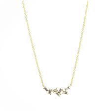 Multi Baguette Diamond Necklace Baguette Diamond Necklace Baguette Diamond Diamond Necklace