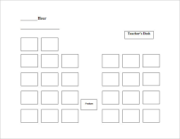 seating chart for teachers template best picture of chart