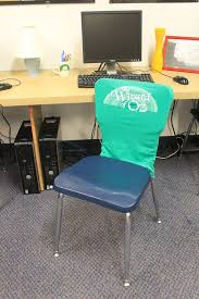 Recycle Old T Shirts Into Classroom Seat Covers Classroom Seating Diy Chair Covers Old T Shirts