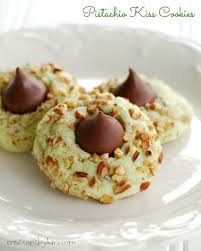 Home » all recipes » popular recipes » 101 dessert recipes using hershey kisses. Pistachio Kiss Cookies Christmas Cookie Recipe