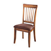 Wooden importers picasso side chair with faux leather seat set of 2. Upholstered Dining Room Chairs For The Home Jcpenney