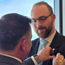 Earlier this month, Les Clefs d'Or New Zealand proudly welcomed two new  Professional Affiliates to its esteemed network. During a special ceremony  in the Club Lounge of the Cordis Hotel Auckland, Gustavo
