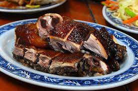smoked sugar cane chicken a smoked chicken dish that the chicken is pre marinated in dressing including sugar cane juice taiwa food recipes smoked chicken