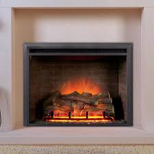 Because of this, the product is a nice pick that offers reliable convenient operations. Dynasty Fireplaces 32 In Led Electric Fireplace Insert In Black Matt Ef44d Fgf The Home Depot