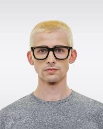 Judd: Large Square Thick Frame Glasses