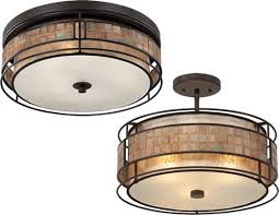 Shop our best selection of craftsman & mission style flush mount lights to reflect your style and inspire your home. Arts Crafts Mission Craftsman And Prairie Style Ceiling Lights Deep Discount Lighting