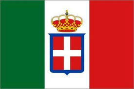 The allies and the axis. Italian Monarch Flag Italia