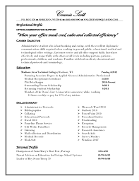 professional profile resume 11 1 11