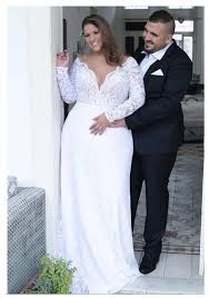 Appliques cap sleeve plus size wedding dress 2019. Sodigne Plus Size Wedding Dresses Long Sleeves Mermaid Bride Dresses Elegant Lace Bridal Dress Backless Wedding Gown 2019 Wedding Dresses Aliexpress