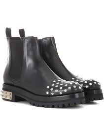 Join for free and set sale alerts, shop. Perfect Basic Alexander Mcqueen Studded Leather Chelsea Boots Black Womens Alexander Mcqueen Booties Sale Q26r3 Cheap In High Quality
