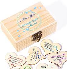 Buy Ywhl I Love You Gifts For Him Romantic Gifts For Her 16 Love Quotes Wooden Box Presents For Wife Husband On Wedding Birthday Valentine S Day Anniversary Online In India B097gg1hpr